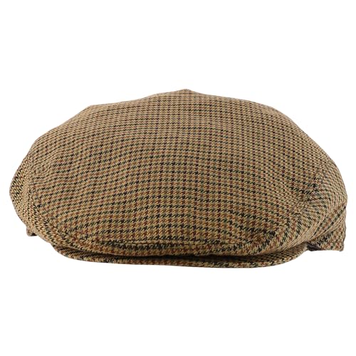 Trendy Apparel Shop Plaid Checker Patterend Newsboy Ivy Flat Cap
