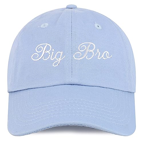 Trendy Apparel Shop Youth Size Big Bro Embroidered Unstructured Cotton Baseball Cap