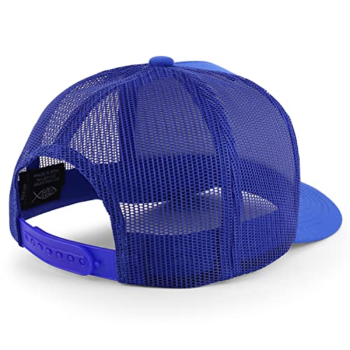 Trendy Apparel Shop Bahamas Flag Embroidered Patch 5 Panel Pro Style Mesh Back Cap