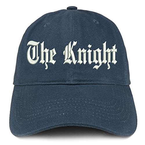 Trendy Apparel Shop The Knight Old English Low Profile Soft Cotton Baseball Cap