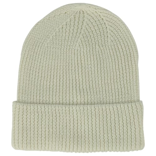 Trendy Apparel Shop Stretchy Cotton Knitted Cuff Beanie Hat