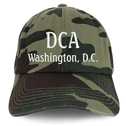Trendy Apparel Shop DCA Washington DC Low Profile Soft Cotton Baseball Cap