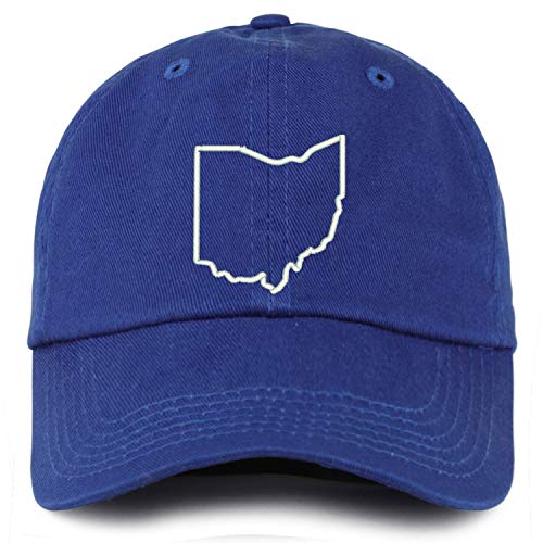 Trendy Apparel Shop Youth Ohio State Outline Unstructured Cotton Baseball Cap