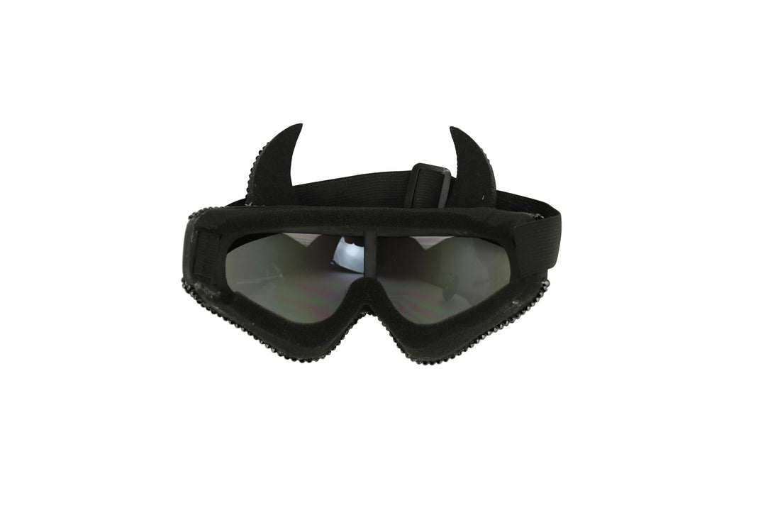 Trendy Apparel Shop Bling Rhinestone Festival Rave Goggles