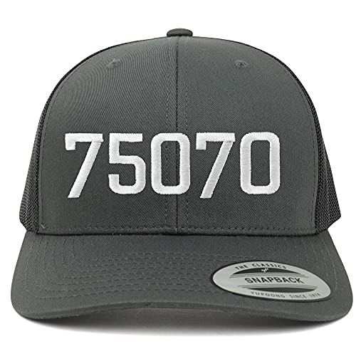 Trendy Apparel Shop 75070 McKinney TX Old English 6 Panel Trucker Mesh Cap