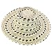 Trendy Apparel Shop Tribal Pattern Wide Brim Paper Gambler Hat