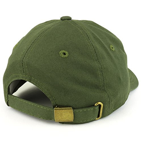 Trendy Apparel Shop Plain Unstructured Relaxed Style Dad Hat