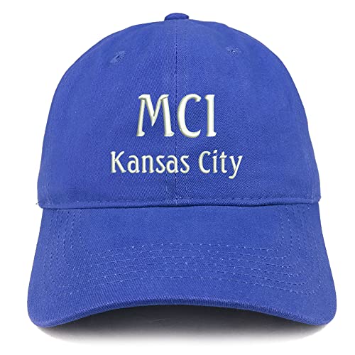 Trendy Apparel Shop MCL Kansas City Low Profile Soft Cotton Baseball Cap