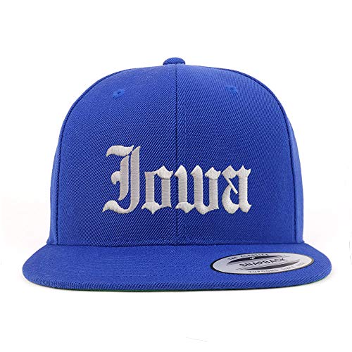 Trendy Apparel Shop Iowa State Old English Embroidered Flatbill Snapback