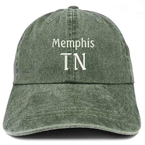 Trendy Apparel Shop Memphis TN Embroidered Pigment Dyed Washed Baseball Cap