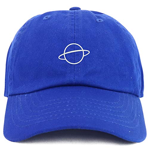 Trendy Apparel Shop Youth Planet Adjustable Soft Crown Baseball Cap