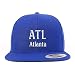 Trendy Apparel Shop ATL Atlanta Embroidered Flatbill Snapback