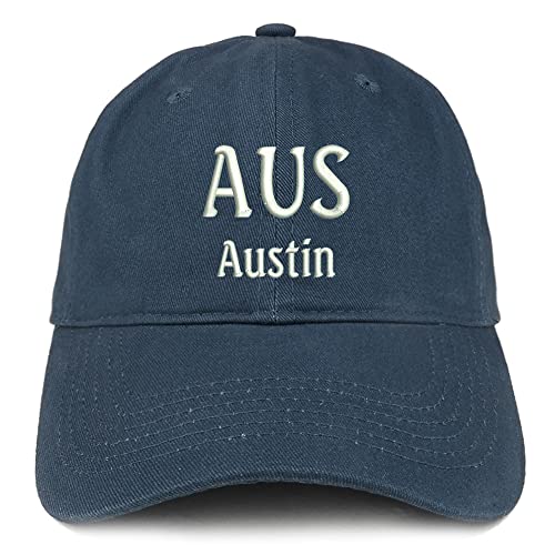 Trendy Apparel Shop AUS Austin Low Profile Soft Cotton Baseball Cap