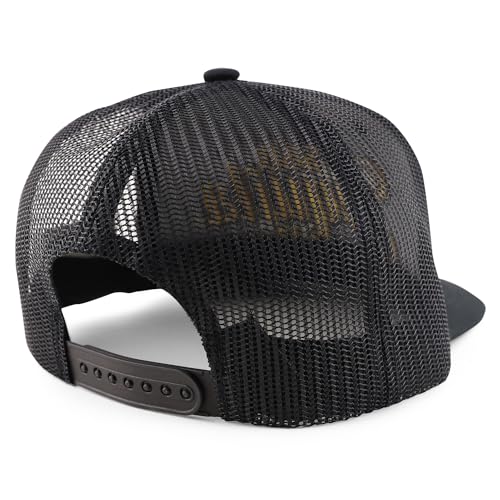Trendy Apparel Shop Tequila Salt Lime 3D Embroidered Flatbill Mesch Back Cap