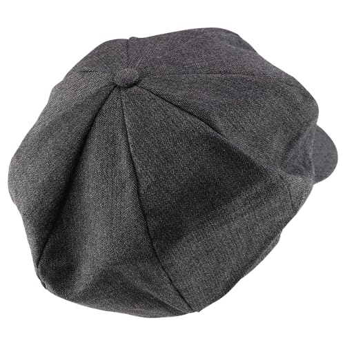 Trendy Apparel Shop Oversize Cotton Breathable Newsboy Cap