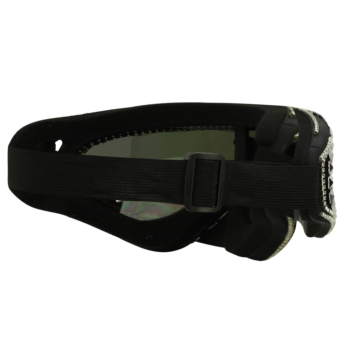 Trendy Apparel Shop Bling Rhinestone Festival Rave Goggles