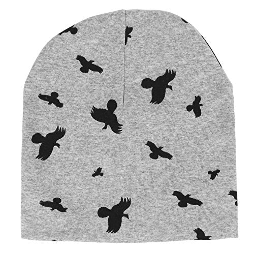 Trendy Apparel Shop Infant to Toddler Animal Silhouette Printed Winter Beanie and Scarf Set