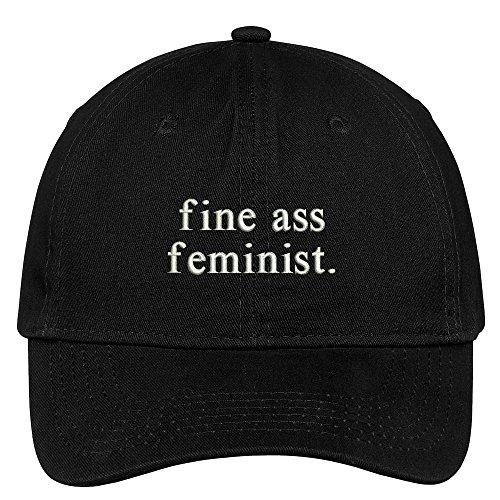 Trendy Apparel Shop Fine Ass Feminist Embroidered Cap Premium Cotton Dad Hat