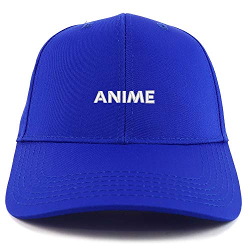 Trendy Apparel Shop Anime Embroidered Sturctured Baseball Cap