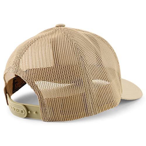Trendy Apparel Shop Number 9 Patch 6 Panel Trucker Mesh Cap