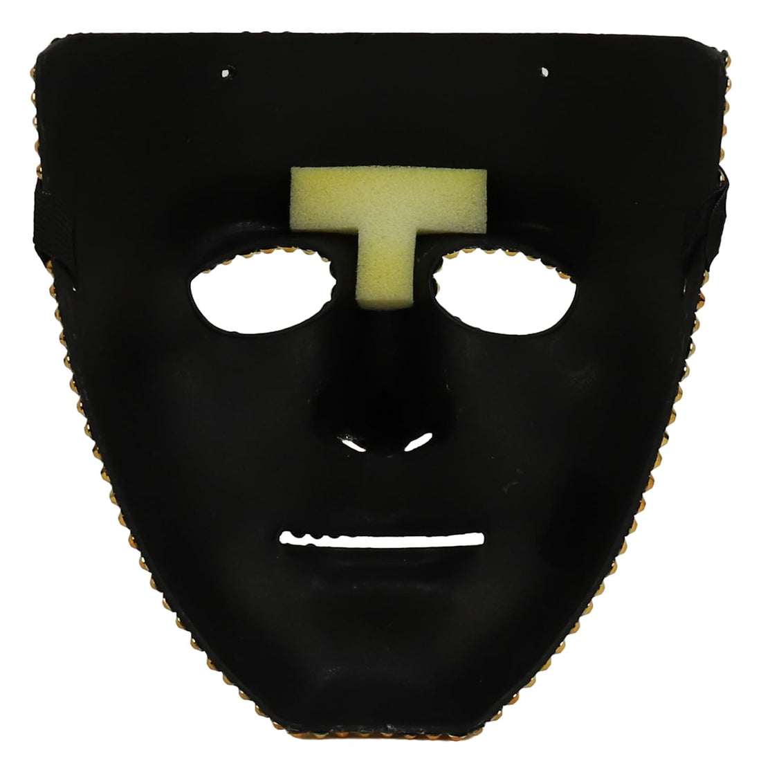 Trendy Apparel Shop Bling Rhinestone Skull Half Mask Costume Accessory
