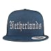 Trendy Apparel Shop Netherlands Old English 5 Panel Flatbill Trucker Cap