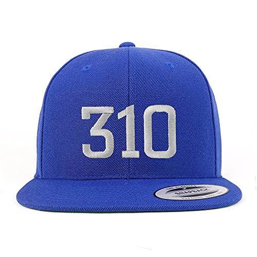 Trendy Apparel Shop Inglewood 310 Old English Embroidered Flatbill Snapback