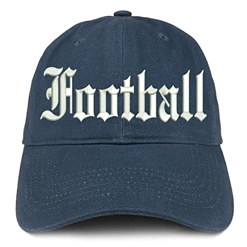 Trendy Apparel Shop Old English Football Low Profile Soft Cotton Baseball Cap