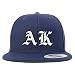 Trendy Apparel Shop Alaska AK Old English Embroidered Flatbill Snapback