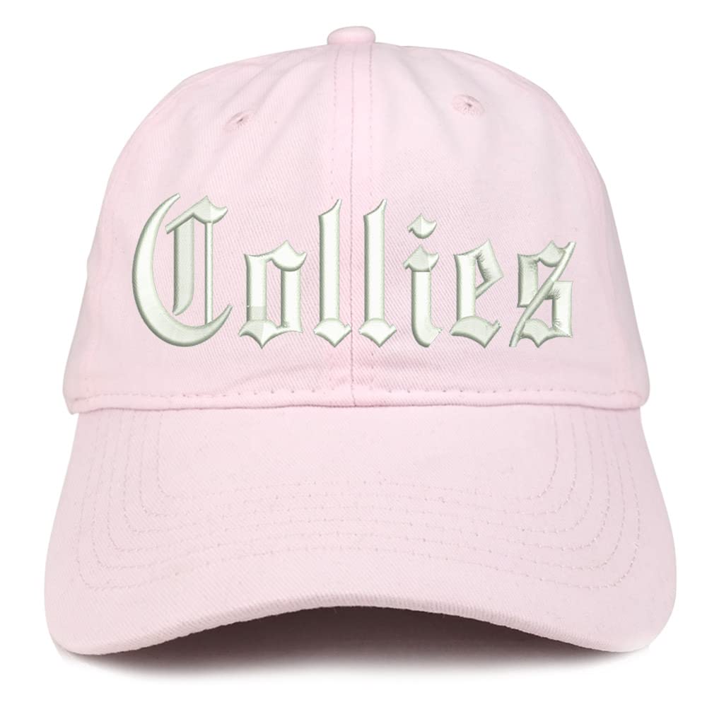 Trendy Apparel Shop Old English Collies Low Profile Soft Cotton Baseball Cap