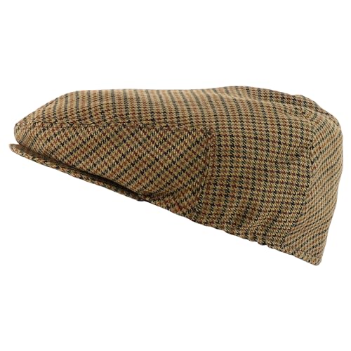 Trendy Apparel Shop Plaid Checker Patterend Newsboy Ivy Flat Cap