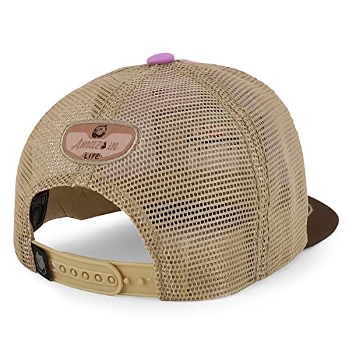 Trendy Apparel Shop Square Sweet Deserts Embroidered Trucker Baseball Cap