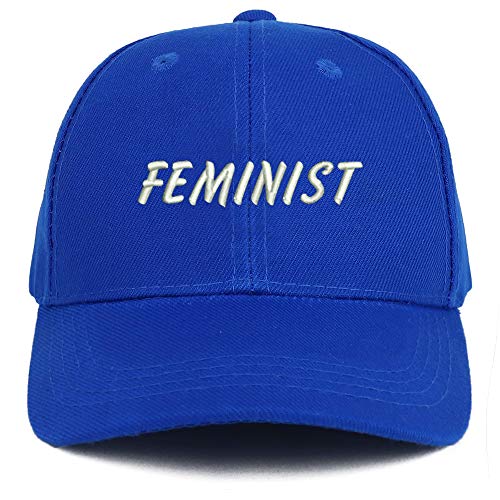 Trendy Apparel Shop Feminist Embroidered Youth Size Kids Structured Baseball Cap