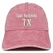 Trendy Apparel Shop San Antonio TX Embroidered Pigment Dyed Washed Baseball Cap