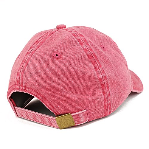 Trendy Apparel Shop Watermelon Patch Pigment Dyed Washed Baseball Cap