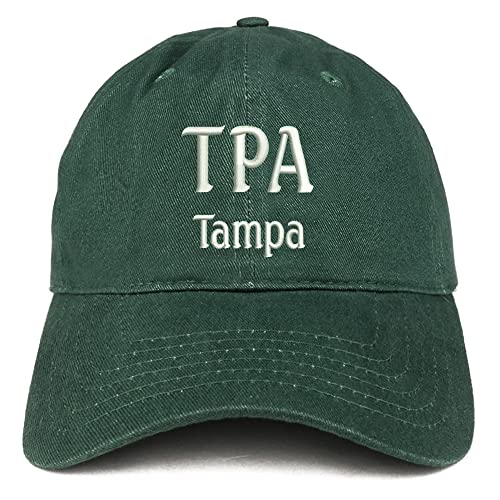 Trendy Apparel Shop TPA Tampa Low Profile Soft Cotton Baseball Cap