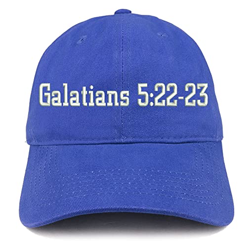 Trendy Apparel Shop Galatians 5:22-23 Low Profile Soft Cotton Baseball Cap