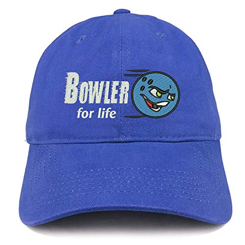 Trendy Apparel Shop Bowler for Life Embroidered Unstructured Cotton Dad Hat