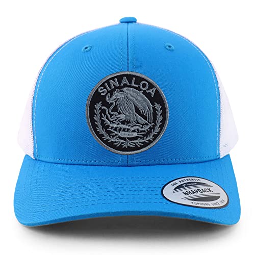Trendy Apparel Shop Sinaloa Mexico Patch 6 Panel Trucker Mesh Cap
