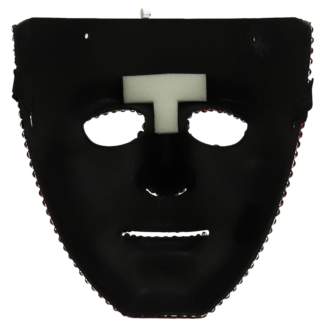 Trendy Apparel Shop Bling Rhinestone Skull Half Mask Costume Accessory