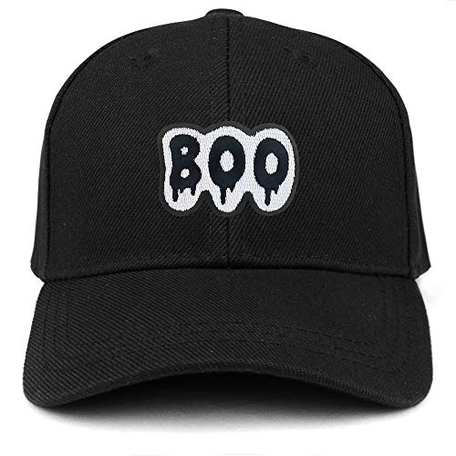 Trendy Apparel Shop Boo Patch Structured Youth Baseball Cap