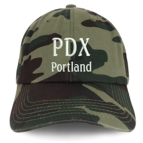 Trendy Apparel Shop PDX Portland Low Profile Soft Cotton Baseball Cap