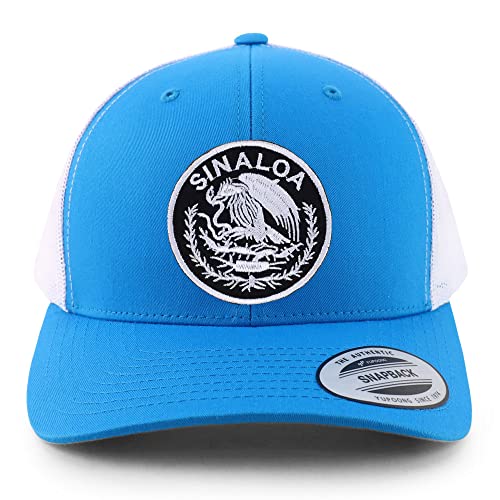 Trendy Apparel Shop Sinaloa Mexico Patch 6 Panel Trucker Mesh Cap