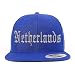 Trendy Apparel Shop Netherlands Old English Embroidered Flatbill Snapback