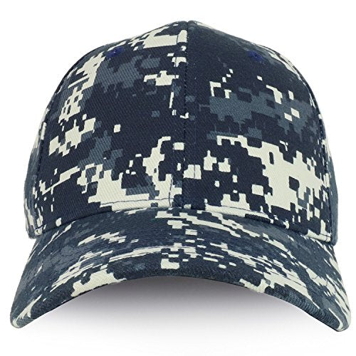 Trendy Apparel Shop Plain Structured Crown Adjustable Baseball Cap