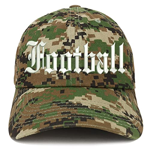 Trendy Apparel Shop Old English Football Low Profile Soft Cotton Baseball Cap