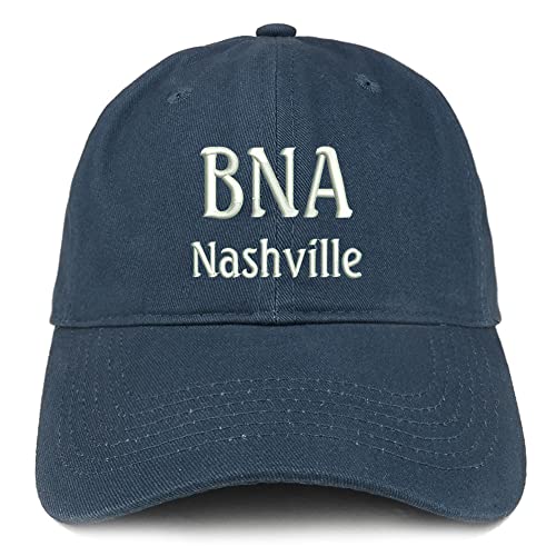 Trendy Apparel Shop BNA Nashville Low Profile Soft Cotton Baseball Cap