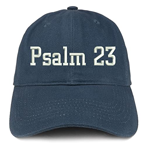 Trendy Apparel Shop Psalm 23 Low Profile Soft Cotton Baseball Cap