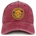 Trendy Apparel Shop Guerrero Mexico Gold Embroidered Patch Pigment Dyed Washed Baseball Cap