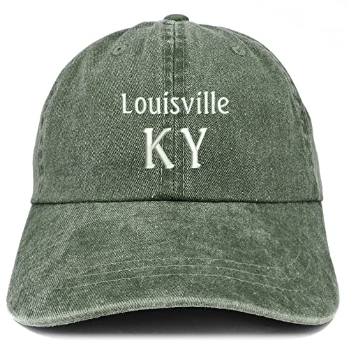 Trendy Apparel Shop Louisville KY Embroidered Pigment Dyed Washed Baseball Cap